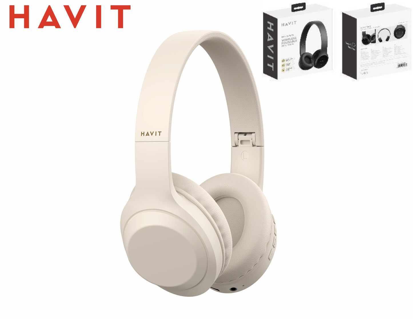 HAVIT Cuffie Bluetooth Multimodalità Super Leggero