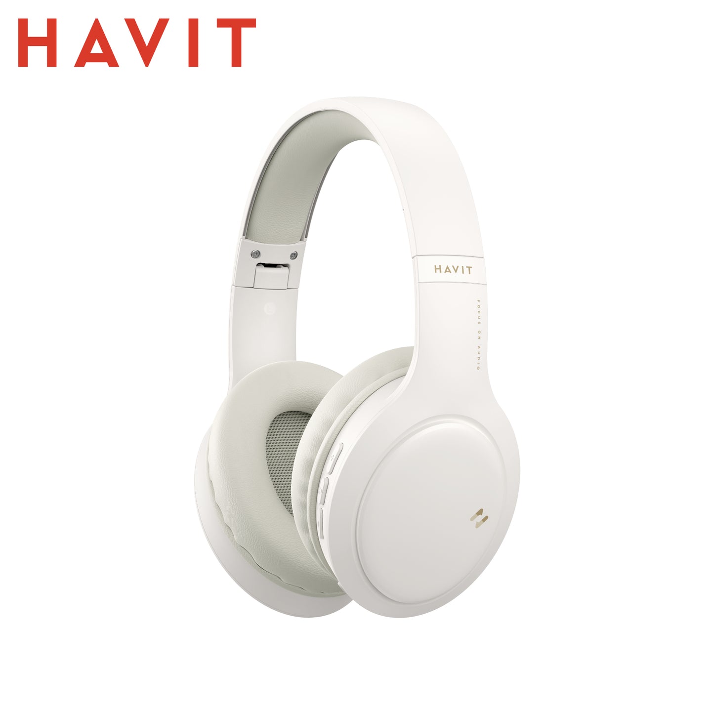 HAVIT H633BT-BE – Cuffie Wireless Over-Ear Bluetooth - variante Beige