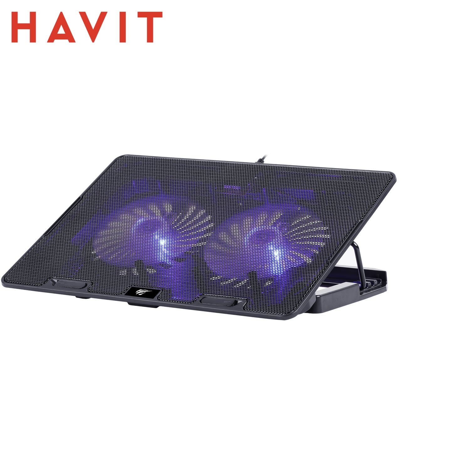 HAVIT HV-F2083 – Raffreddamento Laptop Dual Fan RGB – Supporto fino a 17″