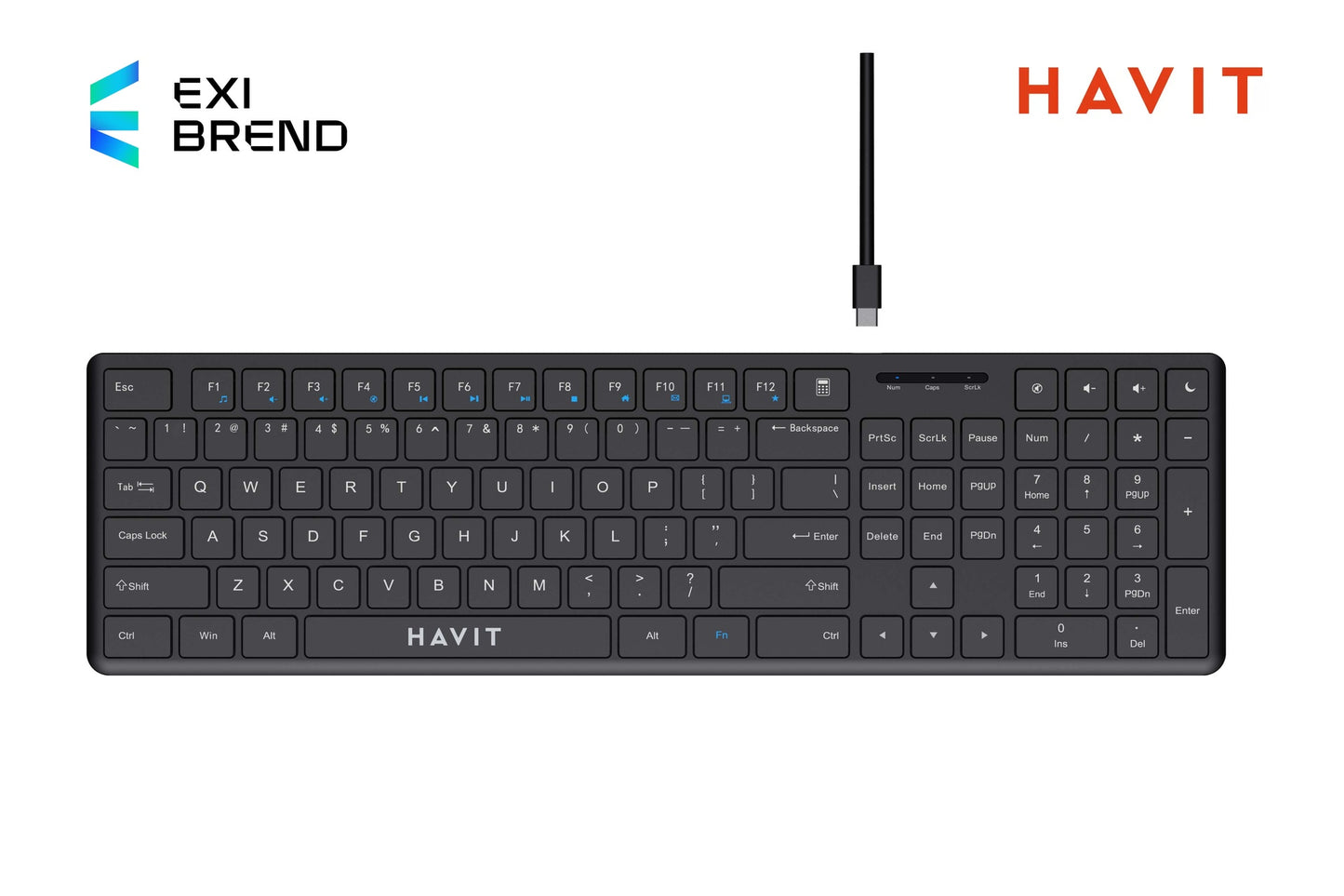 HAVIT KB252-IT Tastiera USB