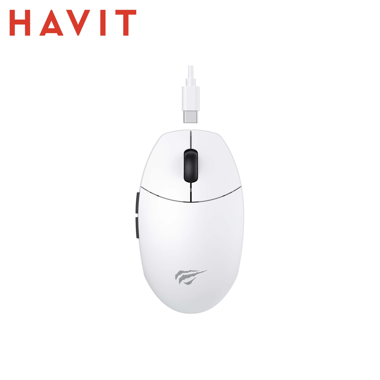 HAVIT MS1039W – Mouse Gaming Wireless Dual Mode – Versione Bianco/Nero