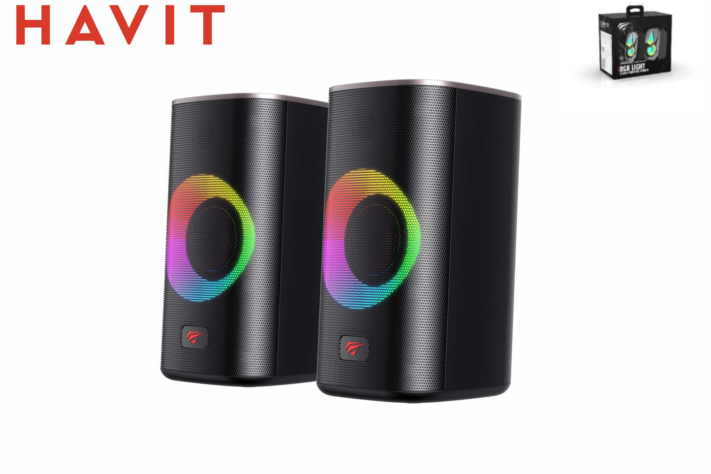 HAVIT Altoparlanti Usb2.0 Con Rgb