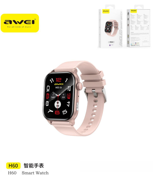 AWEI H60 Smartwatch Display AMOLED - Purple