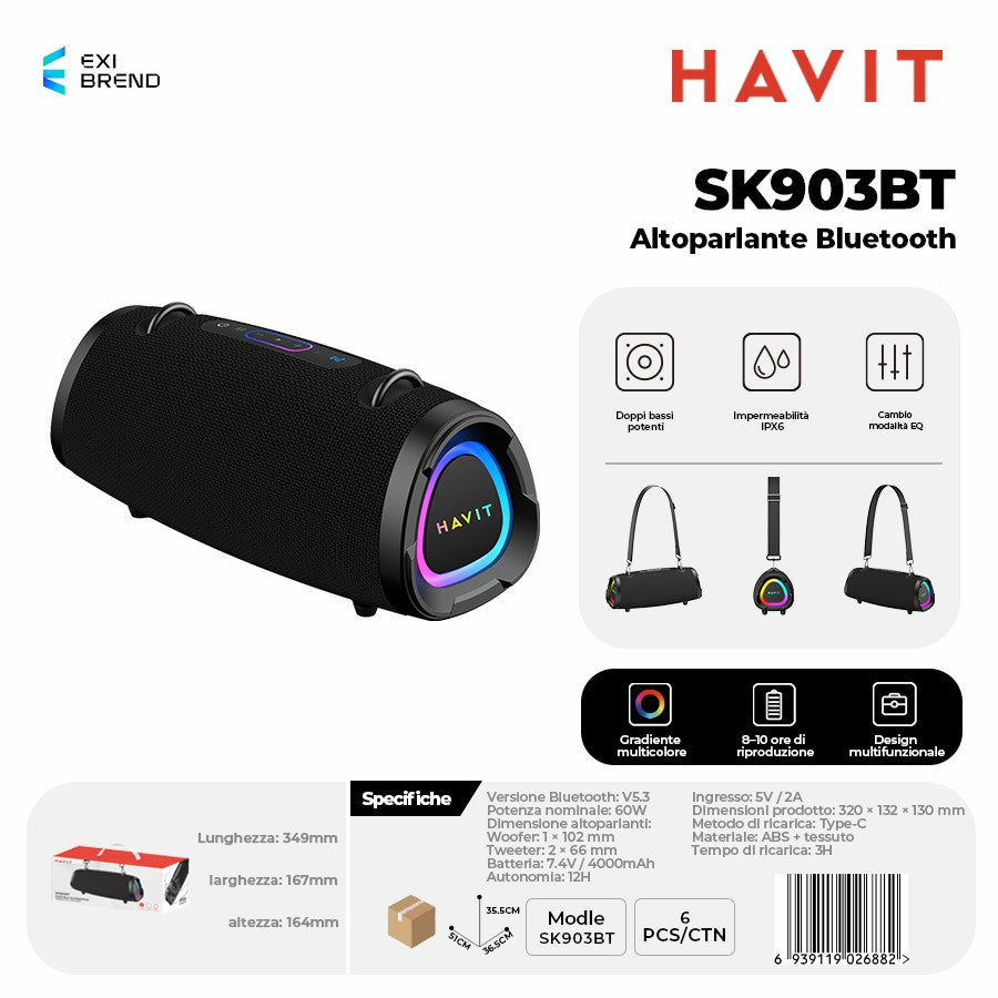 HAVIT SK903BT Speaker Bluetooth