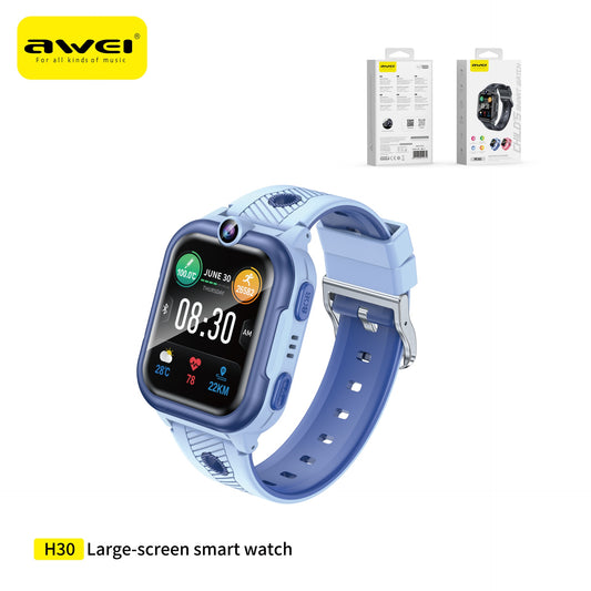 AWEI H30 Orologio con Chiamata per Bambini - Blue