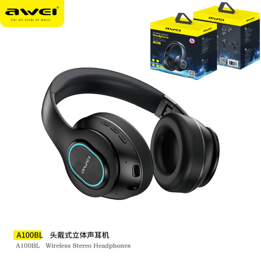 AWEI Cuffie Stereo Wireless
