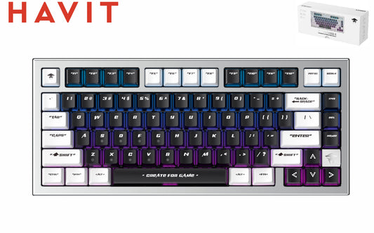 HAVIT Tastiera Gaming In Alluminio