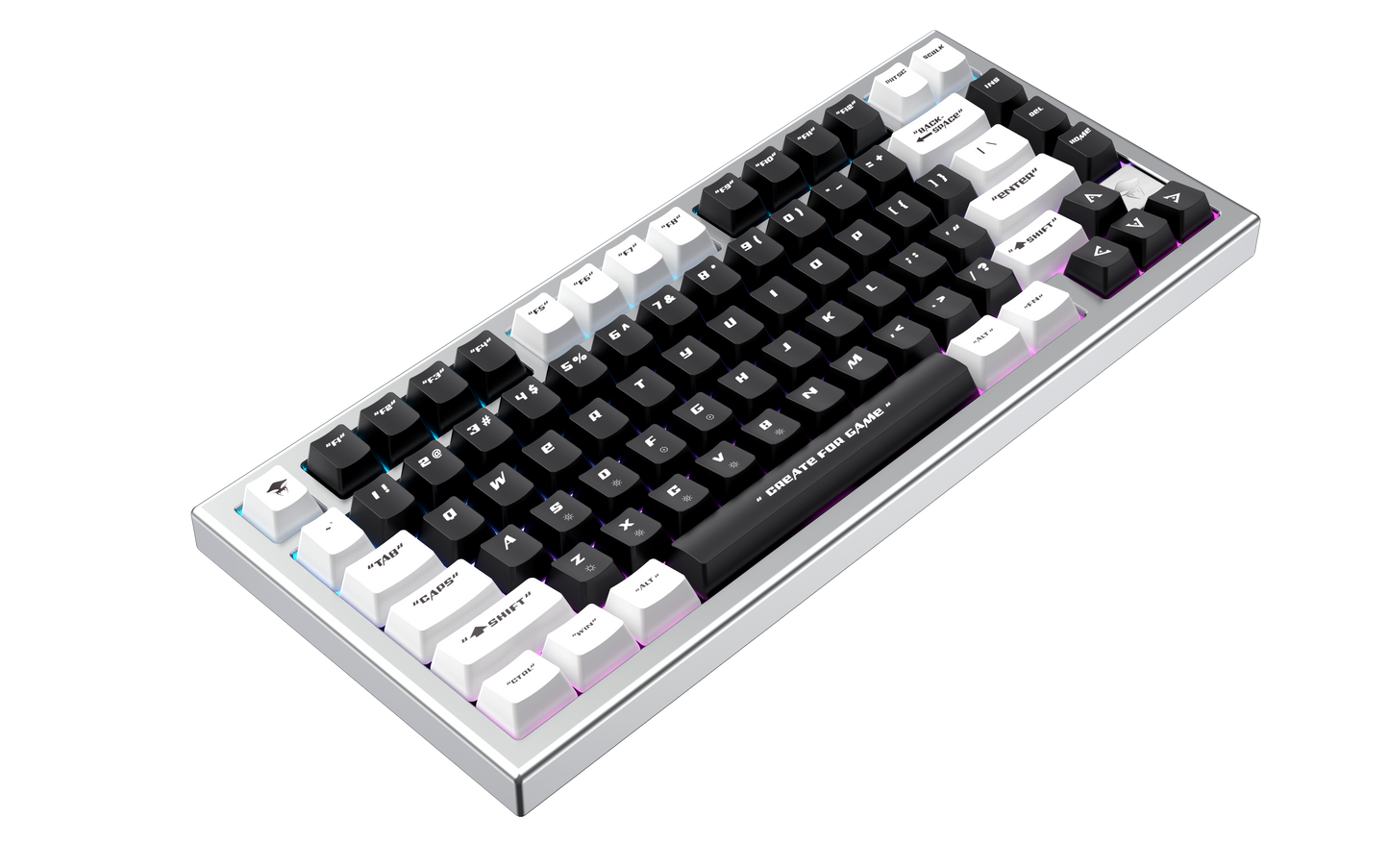 HAVIT Astralforce-1 – Tastiera Meccanica da Gaming 75 % in Alluminio CNC con layout 81 tasti