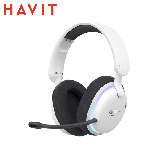 HAVIT Fuxi-H7 – Cuffie Gaming Wireless 5-Mode (2,4 GHz / Bluetooth 5.x / Cavo)