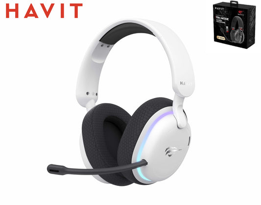 HAVIT Cuffie Gaming Wireless 2.4G Altoparlante Da 40Mm Audio Spaziale