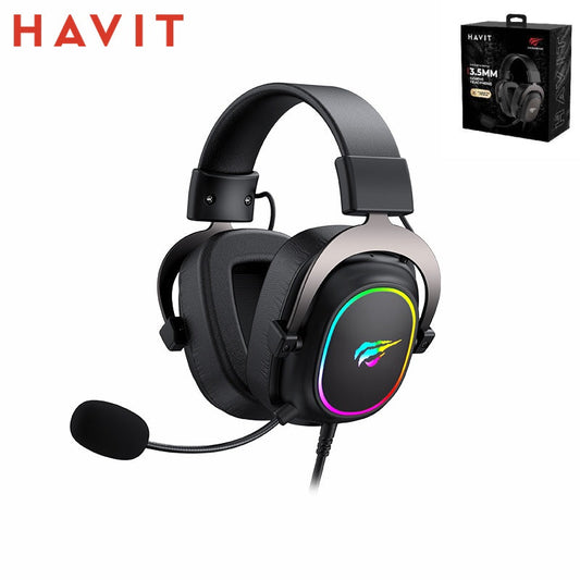 HAVIT Cuffie Gaming Altoparlante Da 53Mm Con Attacco 3.5Mm Sound 7.1