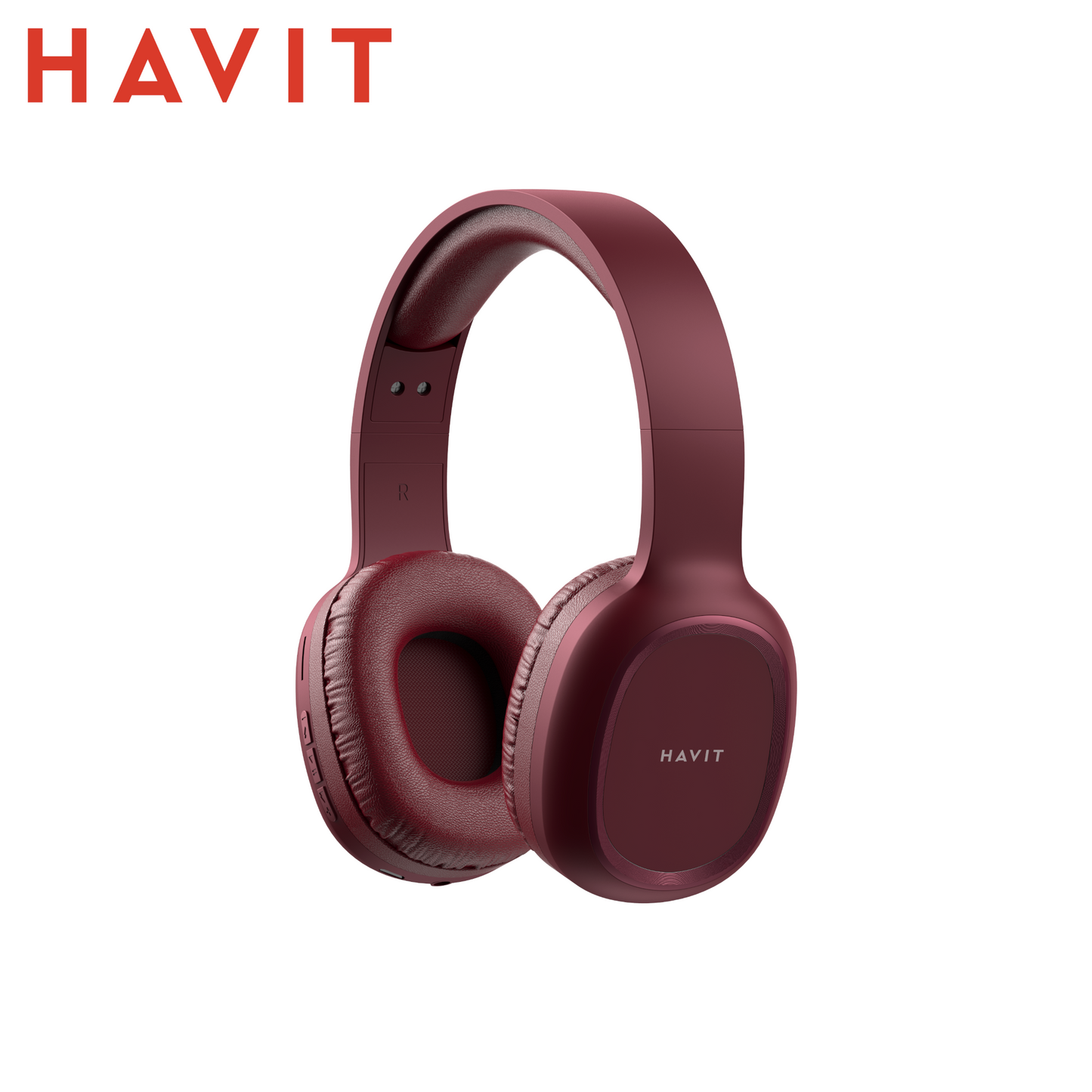 HAVIT H2590BT PRO - RD – Cuffie Over-Ear Wireless Bluetooth 5.x – Variante Rossa