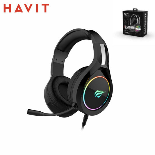 HAVIT Cuffie Gaming Altoparlante Da 50Mm Con Memory Foam
