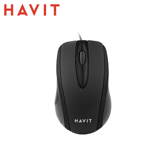 HAVIT HV-MS753-BK – Mouse USB Ottico - Versione Nera