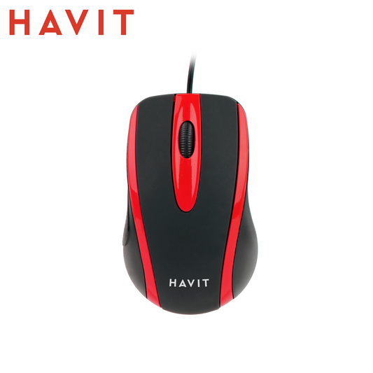 HAVIT HV-MS753-RD – Mouse USB Ottico - Versione Rossa