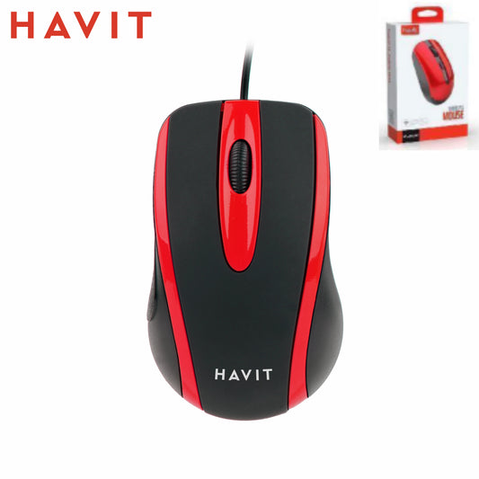 HAVIT Usb Mouse Design Ergonomico