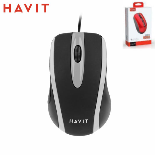 HAVIT Usb Mouse Design Ergonomico