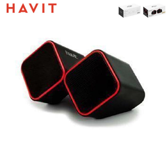 HAVIT  Altoparlanti Usb2.0 Rosso