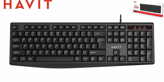 HAVIT Tastiera Usb Plug&Play