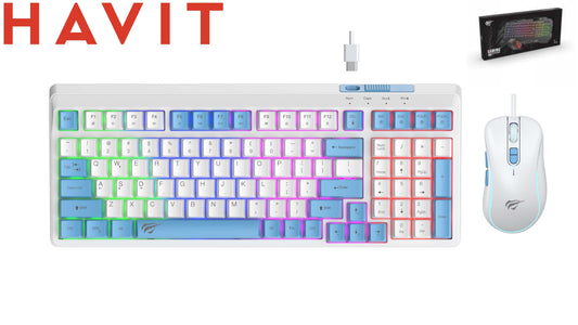 HAVIT Gaming Series-Gaming Keyboard+Mouse Combo
