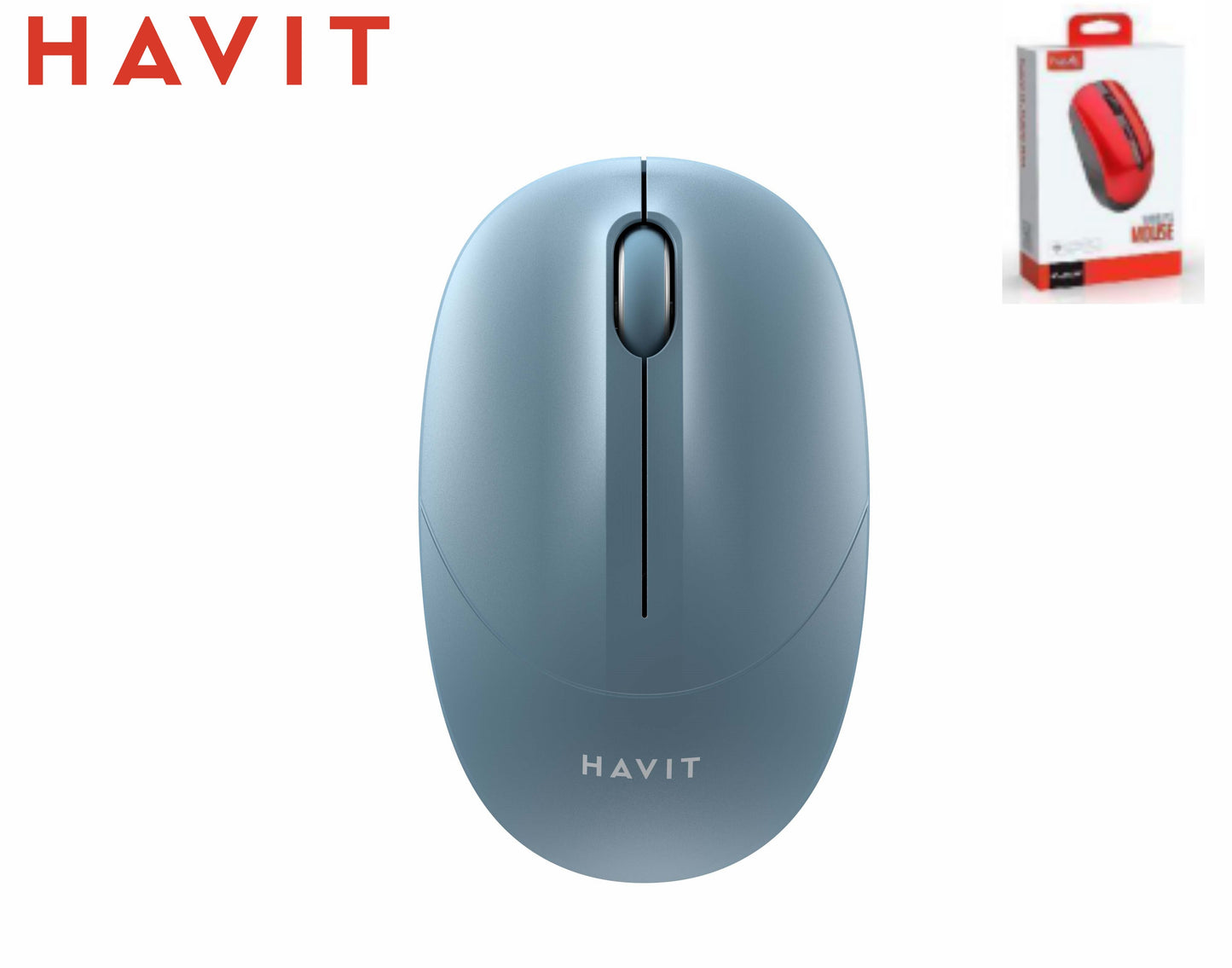 HAVIT Wireless 2.4 Ghz Mouse Dpi 1600 Peso 47G