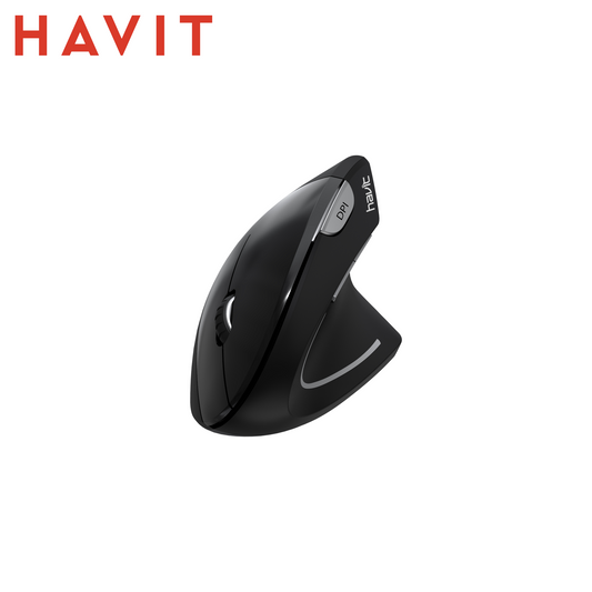 HAVIT MS550GT – Mouse Wireless Verticale Ergonomico 2,4 GHz – 6 Tasti