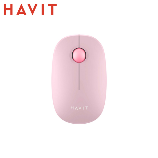 HAVIT Mouse Wireless 1600 DPI - MS57GT-PK - Versione Rosa