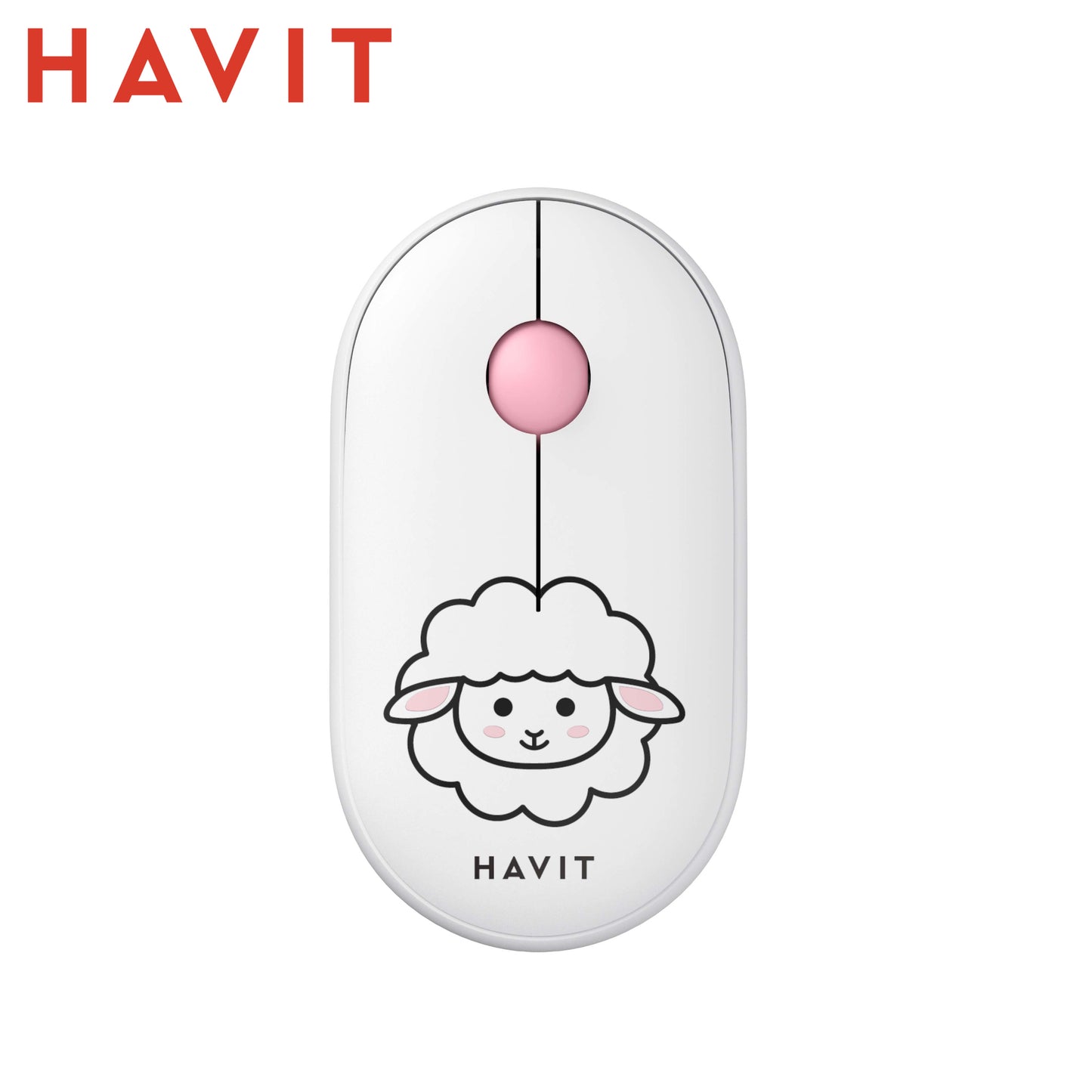 HAVIT Mouse Wireless con DPI Regolabili MS75GT Pro-WH