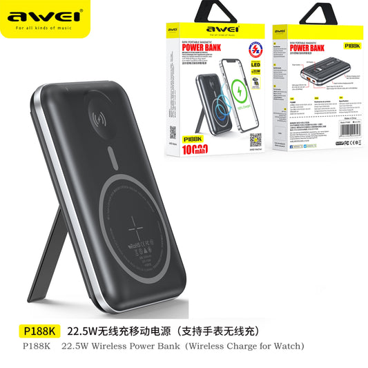 AWEI Power Bank Wireless & Magnetico 22.5W
