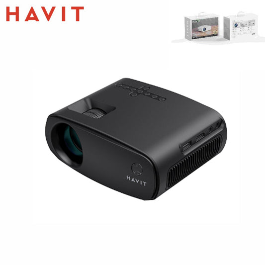 HAVIT Proiettore Wifi/Bluethooth Connessione 1080P E 110Ansi Lumen