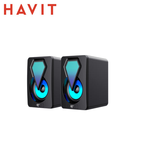 HAVIT SK210mini PRO – Altoparlanti 2.0 RGB Gaming/Multimedia