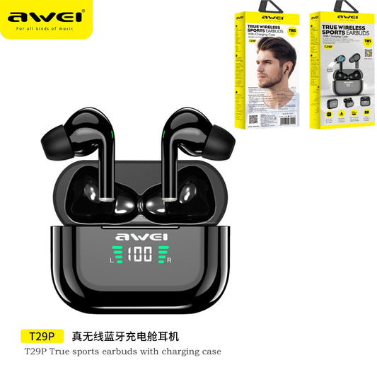 AWEI Cuffie Gaming Wireless Black