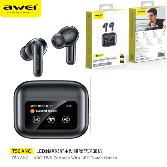AWEI Auricolare True Wireless