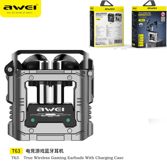 AWEI Cuffie Wireless Nero