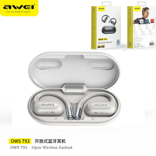 AWEI Ows Wireless Earbuds Bianco