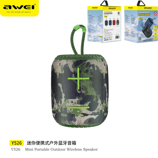 AWEI Cassa Portatile Bluetooth Militare