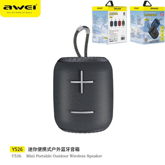 AWEI Cassa Portatile Bluetooth Nero