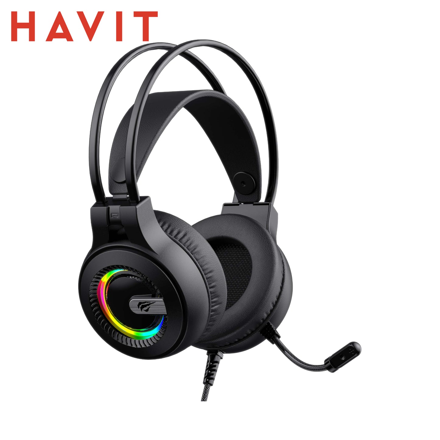 HAVIT H2040D – Cuffie Gaming Wired Over-Ear RGB