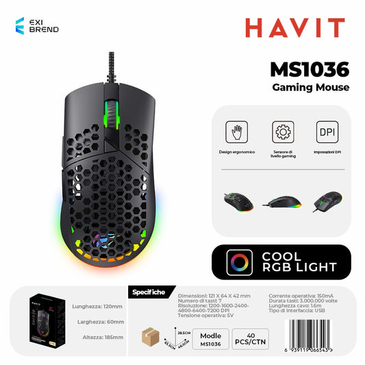 HAVIT MS1036 Mouse Gaming