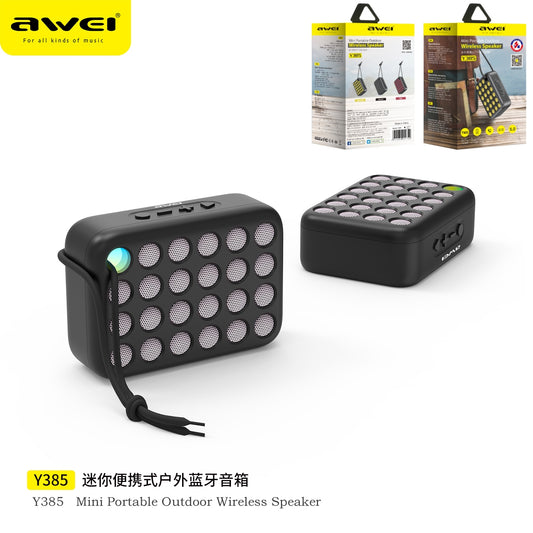 AWEI Y385 Altoparlante con Luci Bluetooth 4 W
