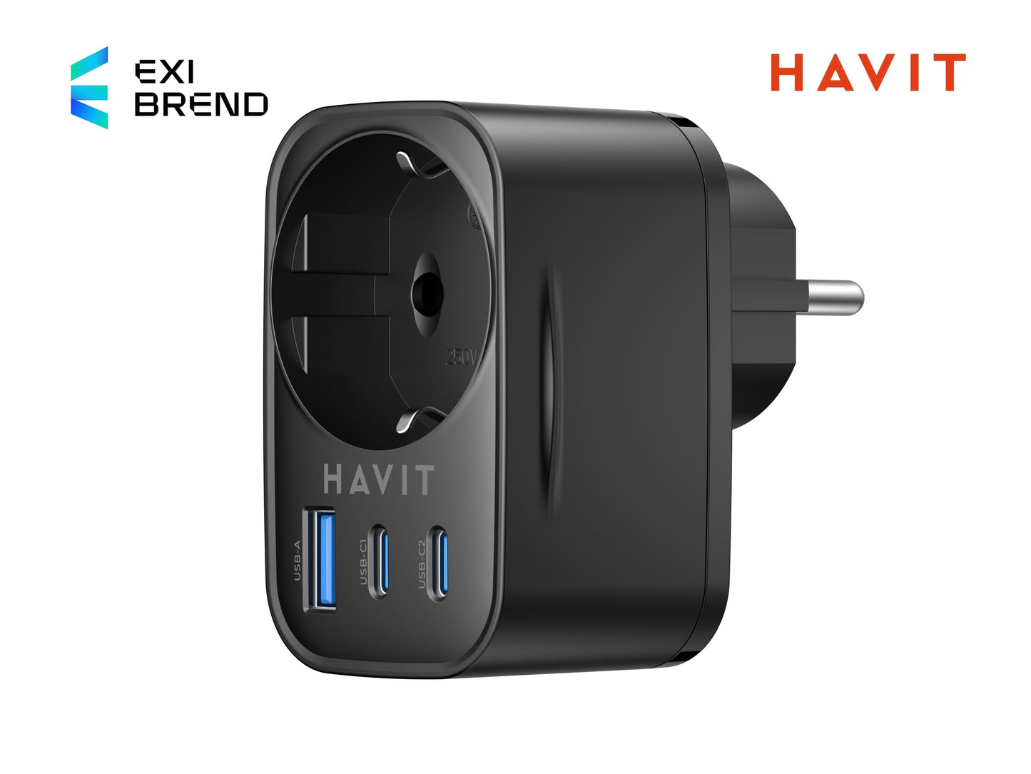 HAVIT UC142 EU Caricatore USB