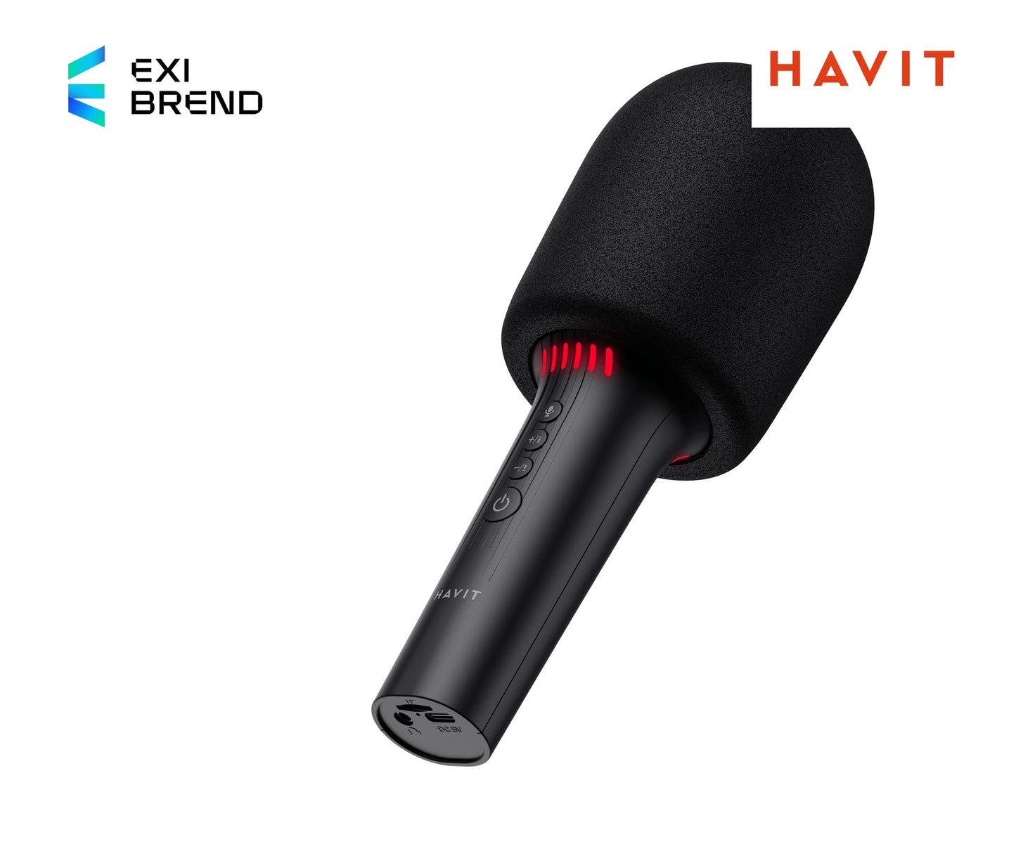 HAVIT SK851BT Microfono Bluetooth Karaoke con Speaker 5 W