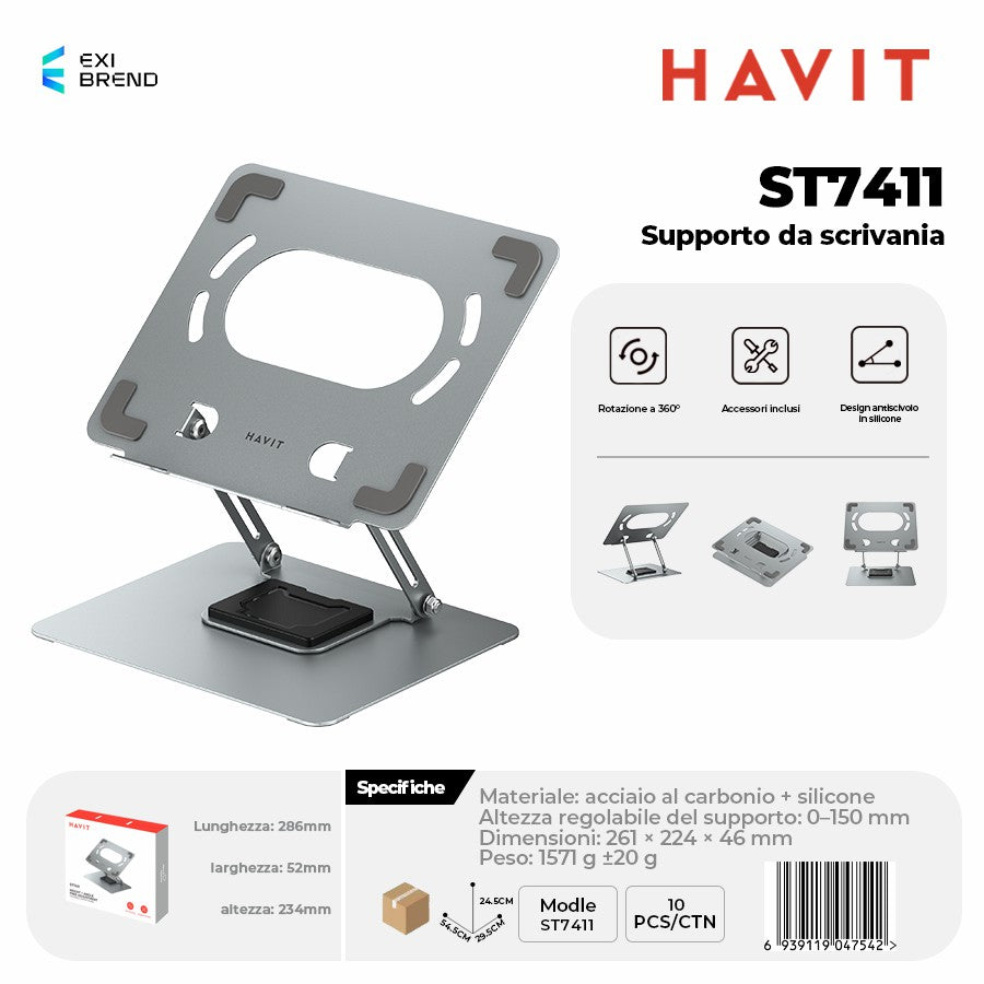 HAVIT ST7411 Supporto da Tavolo