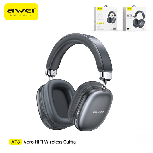 AWEI AT8 Cuffie Wireless - Black