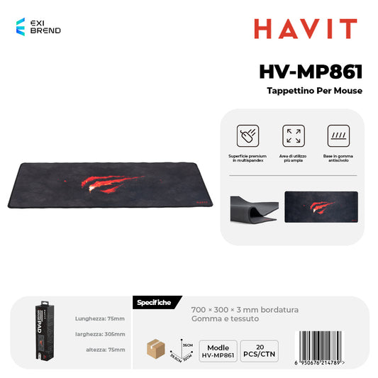 HAVIT HV-MP861 Tappettino per Mouse