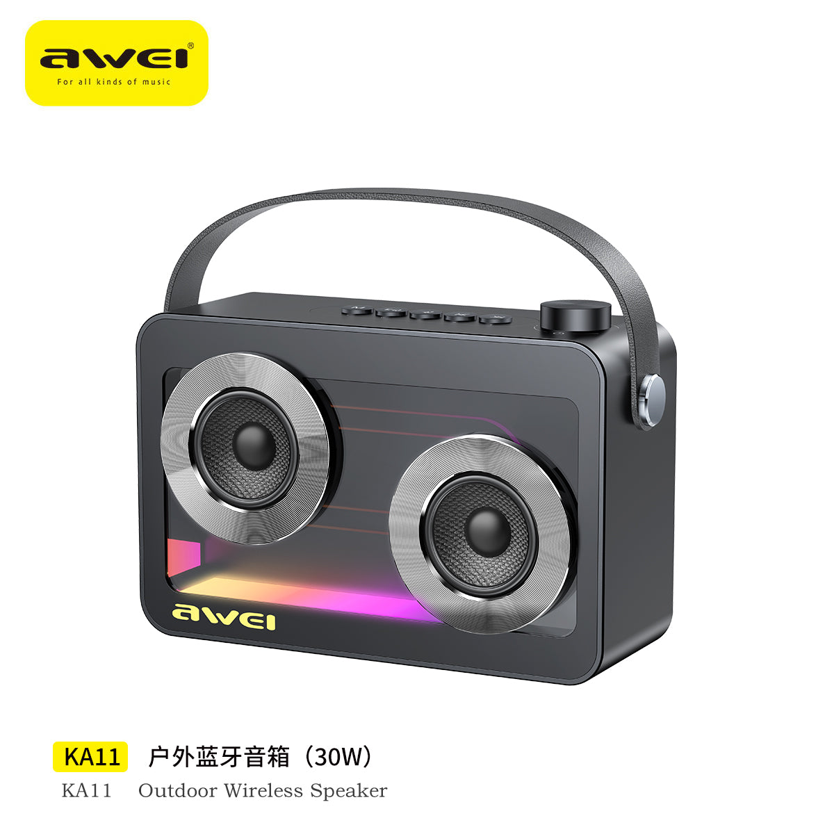 AWEI KA11 Altoparlante Portatile 30 W