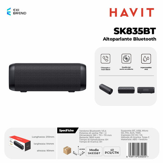 HAVIT SK835BT Speaker Bluetooth