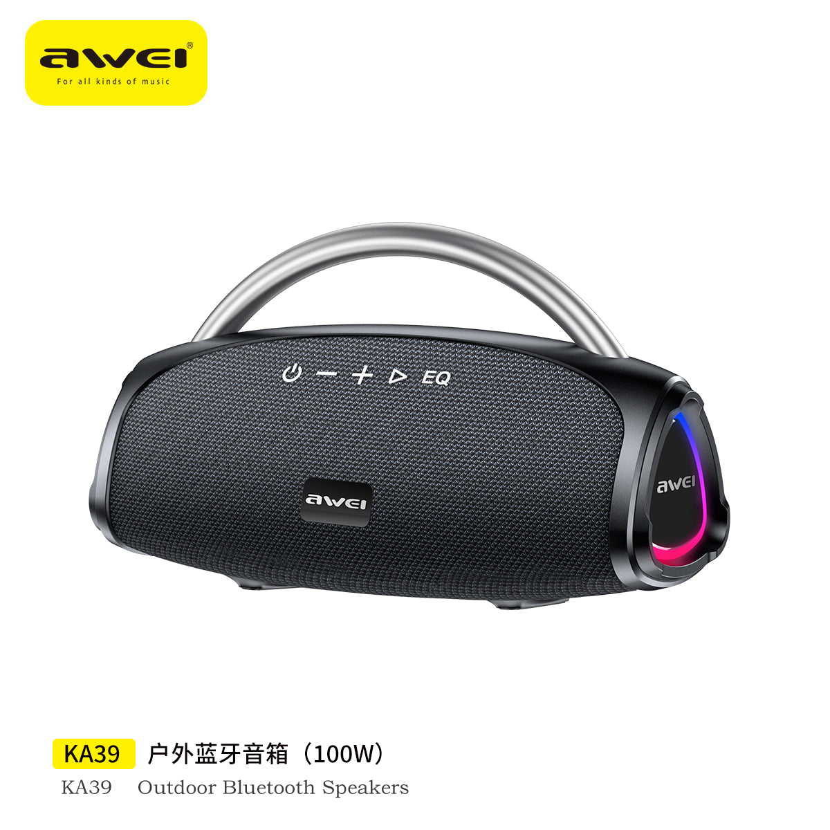 AWEI KA39 Speaker Bluetooth con Manico 100 W