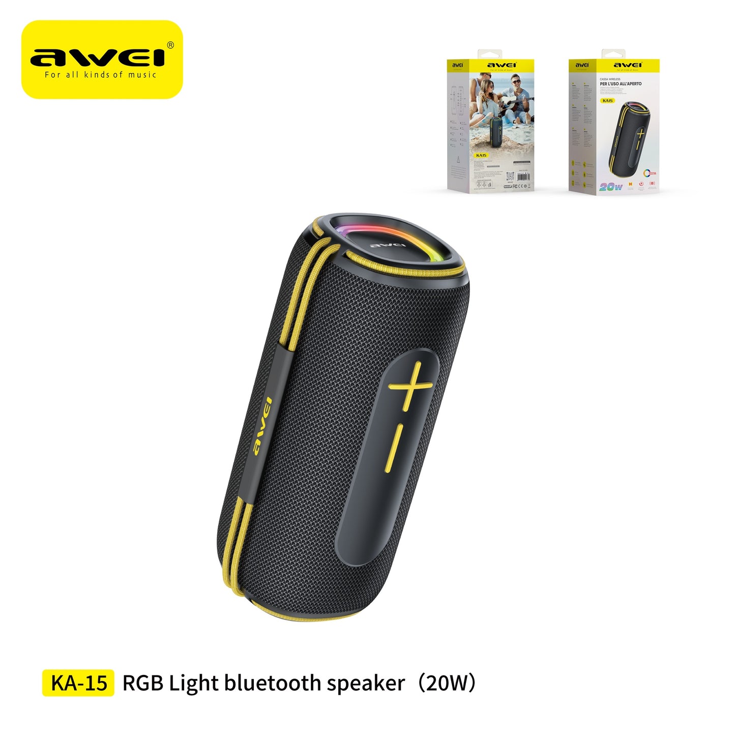 AWEI KA15 Altoparlante Portatile 20 W
