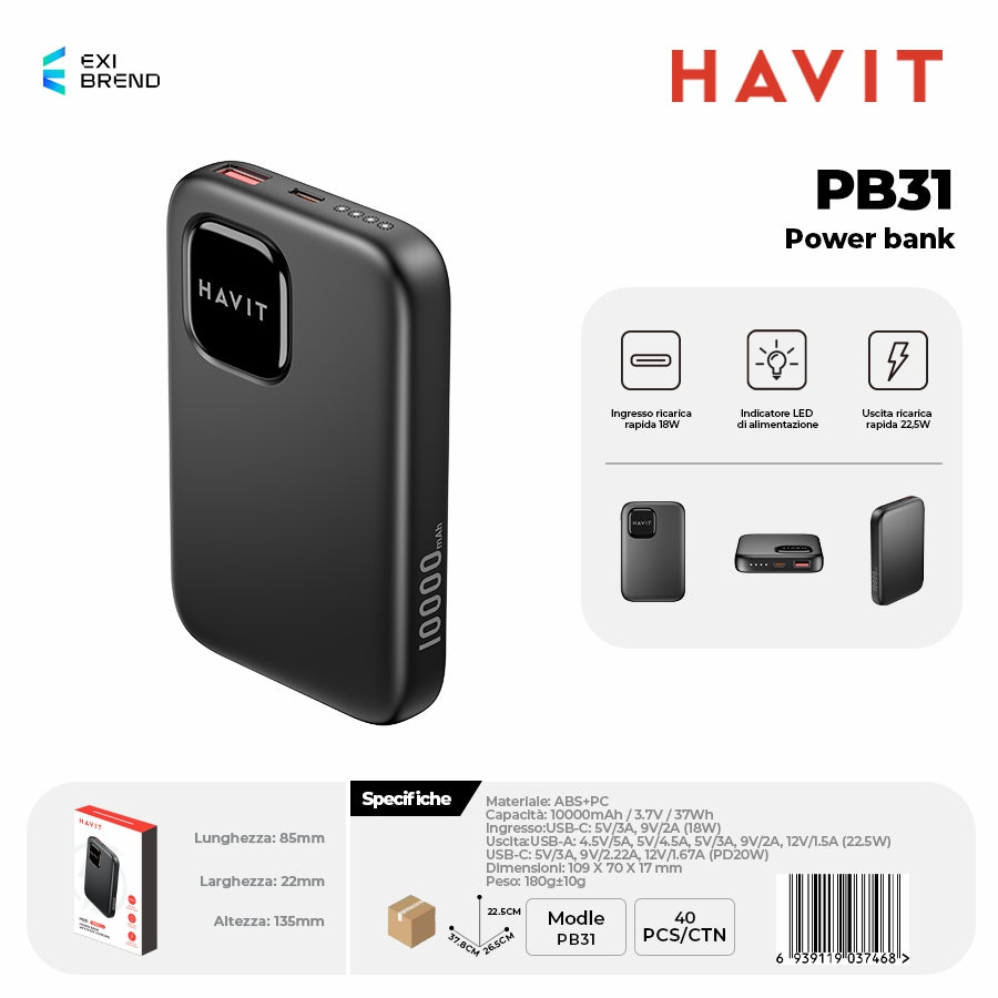 HAVIT PB31 Power Bank